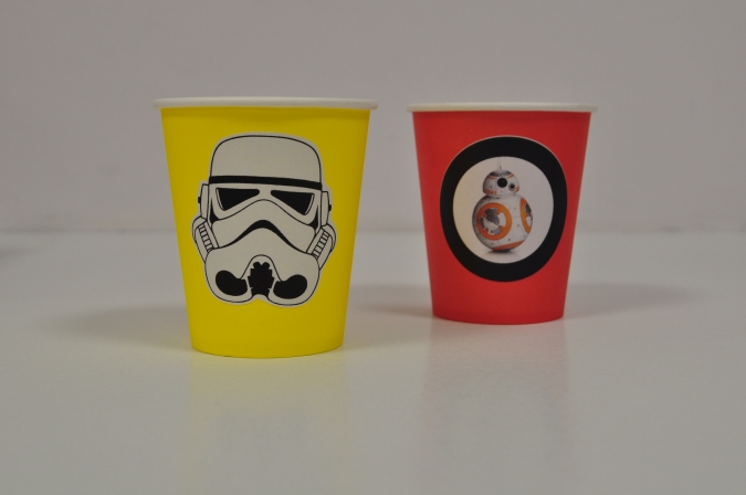 Парти чашка 220 мл., Междузвездни войни, 6бр. пакет