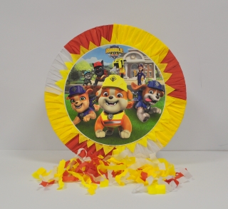 Пинята Бандата на Рабъл, две лица 40х40 см