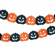 Банер гирлянд за декорация Хелоуин Тикви / Haloween, 3,00 м /Pp/