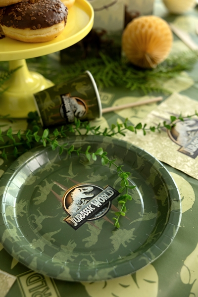 Хартиена чинийка Джурасик Свят/Jurassik World, 23 см, 6 бр. лиценз /Pd/