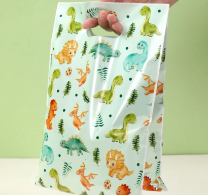 Подаръчни торбички, пликове за сладки Динозаври,16х25см, 25 бр. в опаковка /Ch/