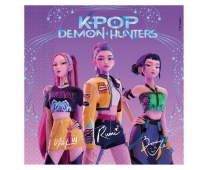 Парти салфетки Кей Поп/K-Pop Hunters, 33х33см 20бр. /Gd/