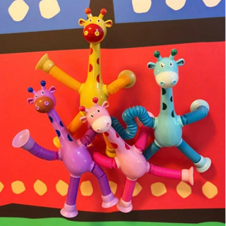 Разтегателен Жираф с лепки /Ch/