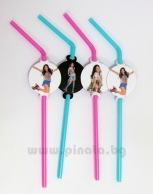 Парти сламки с облър Сой Луна, 10 бр. в пакет