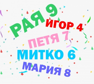 Персонализация /име и години/ към парти пакет