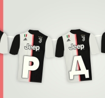 Персонализиран банер Честит Рожден Ден Ювентус, с вкл. два броя фигури бонус