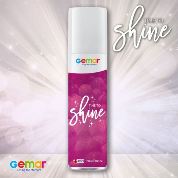 Спрей за блясък на балони „Time to shine“ Gemar, 700мл.  /Gx/