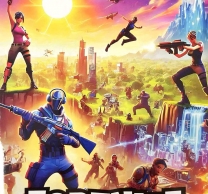 Книжка за оцветяване с включени стикери Фортнайт /St/