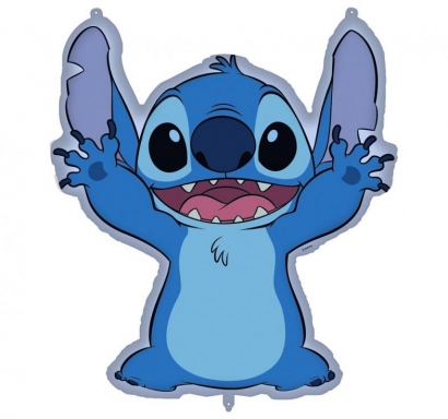 Фолиев балон Стич, 88 см /Gd/