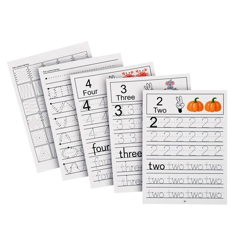 Образователна книжка Числата от 0 до 100 /Km/