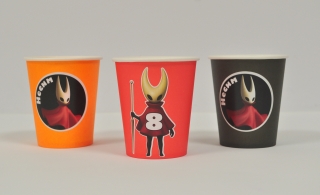 Парти чашка 220 мл., Силксонг / Silksong, 6бр. пакет