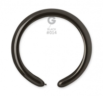 Моделиращи Балони цвят черен, 5х140 см, 10 бр. в опаковка gemar #014 D4