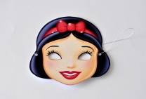 Парти маска Снежанка, 2 бр. в пакет