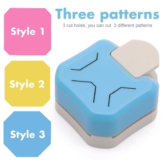 Пънч/перфоратор 3в1 за етикети със скосени ъгли /Sa/