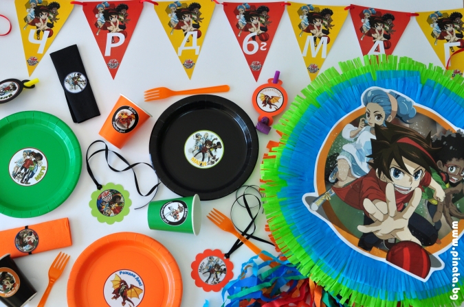 Промо пакет за 10 празнуващи Бакуган