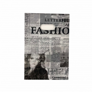 Подаръчна торбичка с визия на Вестник, 30х20 см /Pe/