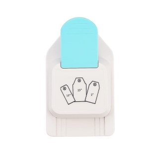 Пънч/перфоратор 3в1 за етикети със скосени ъгли /Sa/