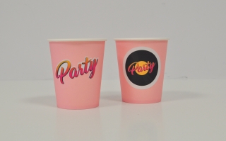 Парти чашка 220 мл., Диско парти, 6бр. пакет