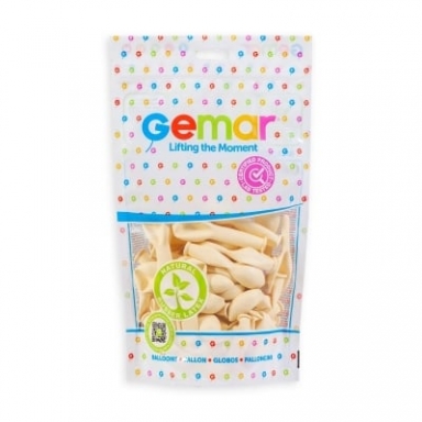 Балон цвят Масло, Butter, диаметър 13см,100бр. в пакет, Gemar A50 103 /Uk/
