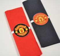 Парти салфетки Манчестър Юнайтед, 33х33 см, 6 бр. пакет