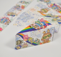 Комплект 13 парчета /заготовки за хартиена торта Лабубу, с вкл. ринг за декорация /Mr/