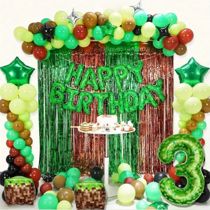 Фолиев 4D балон Майнкрафт /Ch/