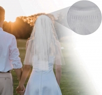 Воал, було с гребен за моминско парти Bride to be /mb/
