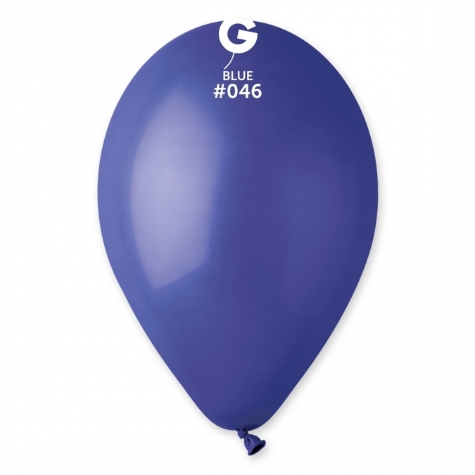Балон цвят Тъмно син, диаметър 30 см, 100 бр. в пакет, Gemar G110 #046 /Uk/