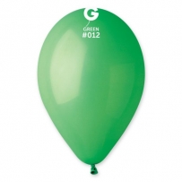 Балон цвят Зелен, диаметър 30 см, 100 бр. в пакет, Gemar G110 #012 /Uk/