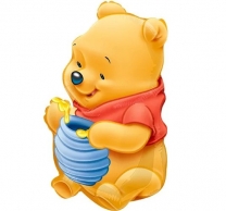 Фолиев балон Мечо Пух, 62см /Pe/