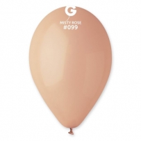 Балон цвят пепел от рози, Misty Rose диаметър 30 см, 100 бр. в пакет, Gemar G110 #099 /Uk/
