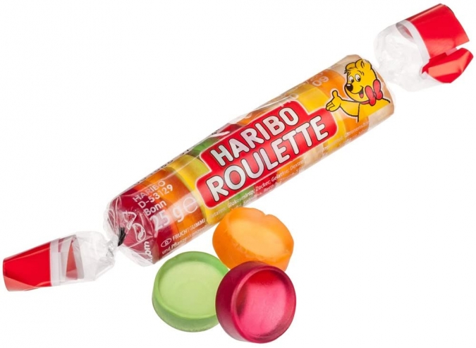 Желирани бонбони Харибо Ролен  / Haribo Roulette 25 гр.
