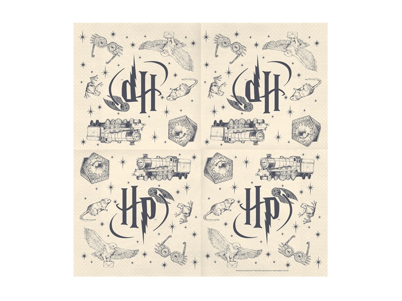Copy of Салфетки Хари Потър, 33х33см 20бр. /Pd/