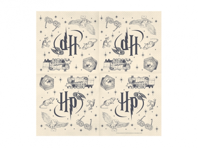 Copy of Салфетки Хари Потър, 33х33см 20бр. /Pd/