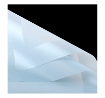 Опаковъчна хартия с борд, цвят светло син, 57 х 56см. /Km/