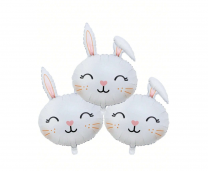 Фолиев балон Великденско зайче, 75см /Ch/