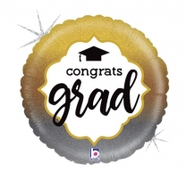 Фолиев балон Дипломиране, бал, Congrats Grad 46 см /Uk/