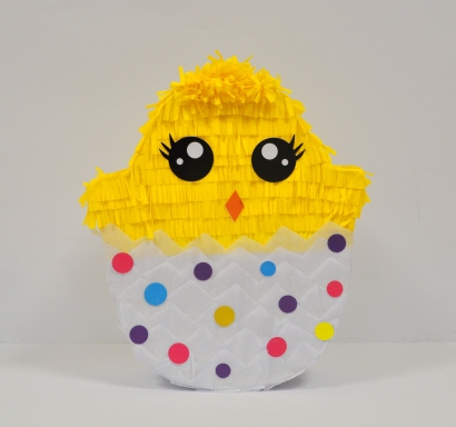 Пинята фигура Великденско Пиле в яйце, височина 42см