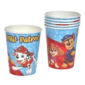 Хартиена парти чашка Пес Патрул 250 мл, 6 бр. в опаковка /mb/