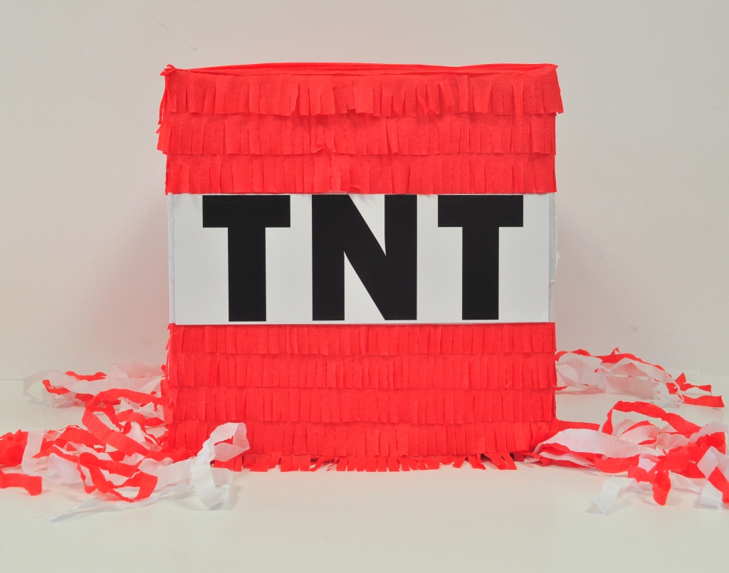 Пинята ТНТ Майнкрафт / TNT Minecraft