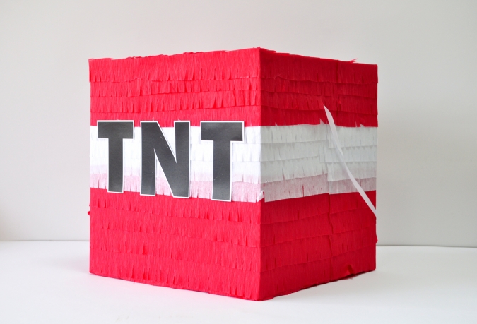 Пинята ТНТ Майнкрафт / TNT Minecraft