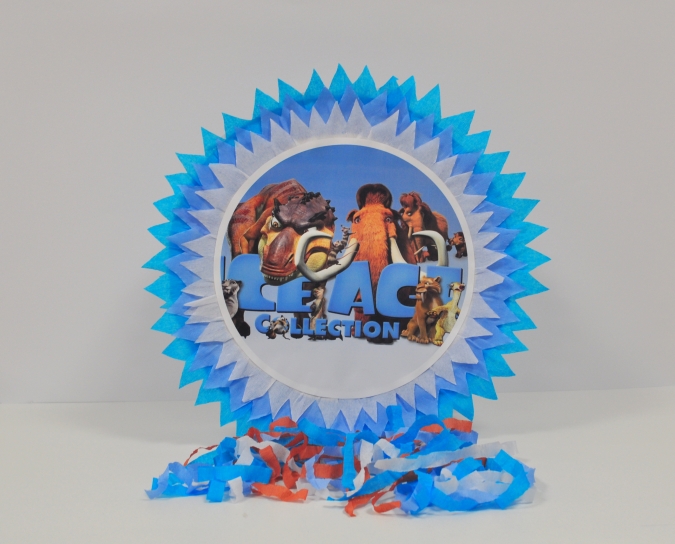 Пинята Ледена Епоха, две лица 40х40 см