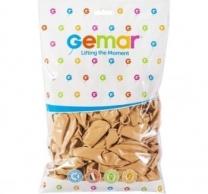 Балон цвят телесен, Blush диаметър 30 см, 100 бр. в пакет, Gemar G110 #069 /Uk/