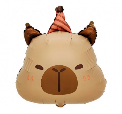 Фолиев балон Капибара/Capybara, 38x48см /Gd/