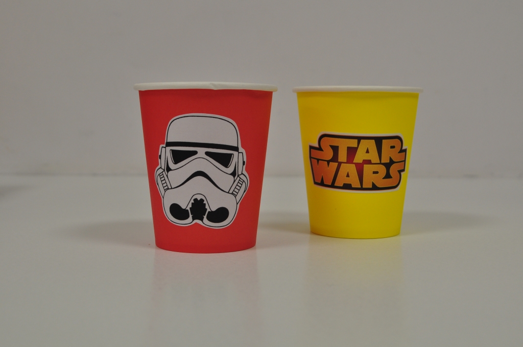 Парти чашка 220 мл., Междузвездни войни, 6бр. пакет