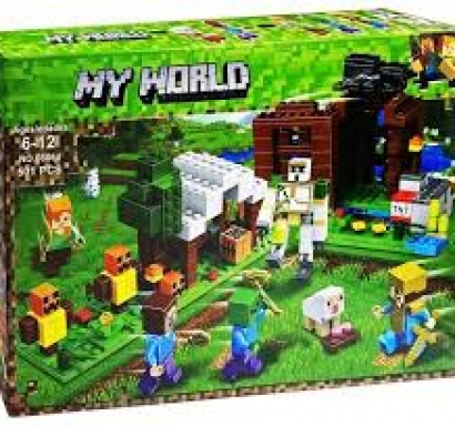 Конструктор My World Майнкрафт, 225+ части /Li/