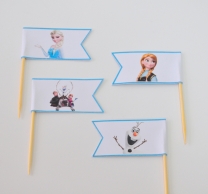 Парти знаменца Елза и Ана Замръзналото кралство, 10 бр. в пакет