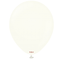 Балон цвят Ретро бяло / Retro white, Калисан, диаметър 30 см, 10 бр. в пакет