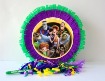 Пинята Хотел Трансилвания, две лица 40х40 см