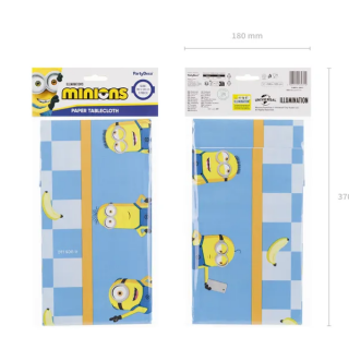 Парти покривка Миньони/Minions, 120х180см /Gd/